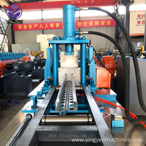 Auto Steel Storage Shelf Beam Rack Machine